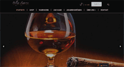 Desktop Screenshot of billigezigarren.com